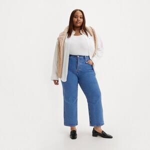 LEVI'S Ribcage Straight Ankle Jeans 18W